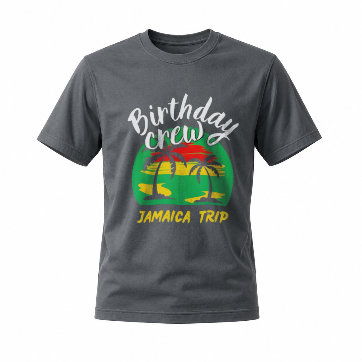 Birthday Crew Jamaica Trip T-Shirt Men's Women's Summer Travel Gift - Image 6