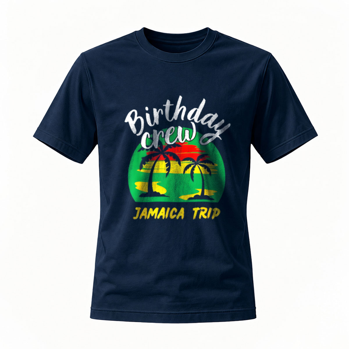 Birthday Crew Jamaica Trip T-Shirt Men's Women's Summer Travel Gift - Image 7