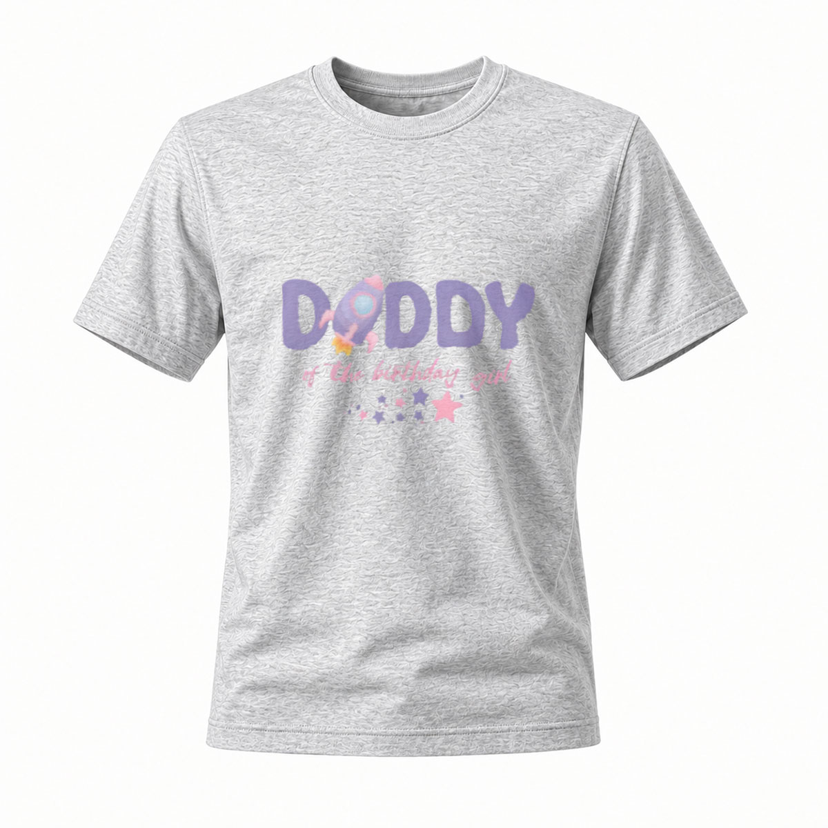 Daddy of the Birthday Girl T-Shirt for Men Party Gift - Image 3