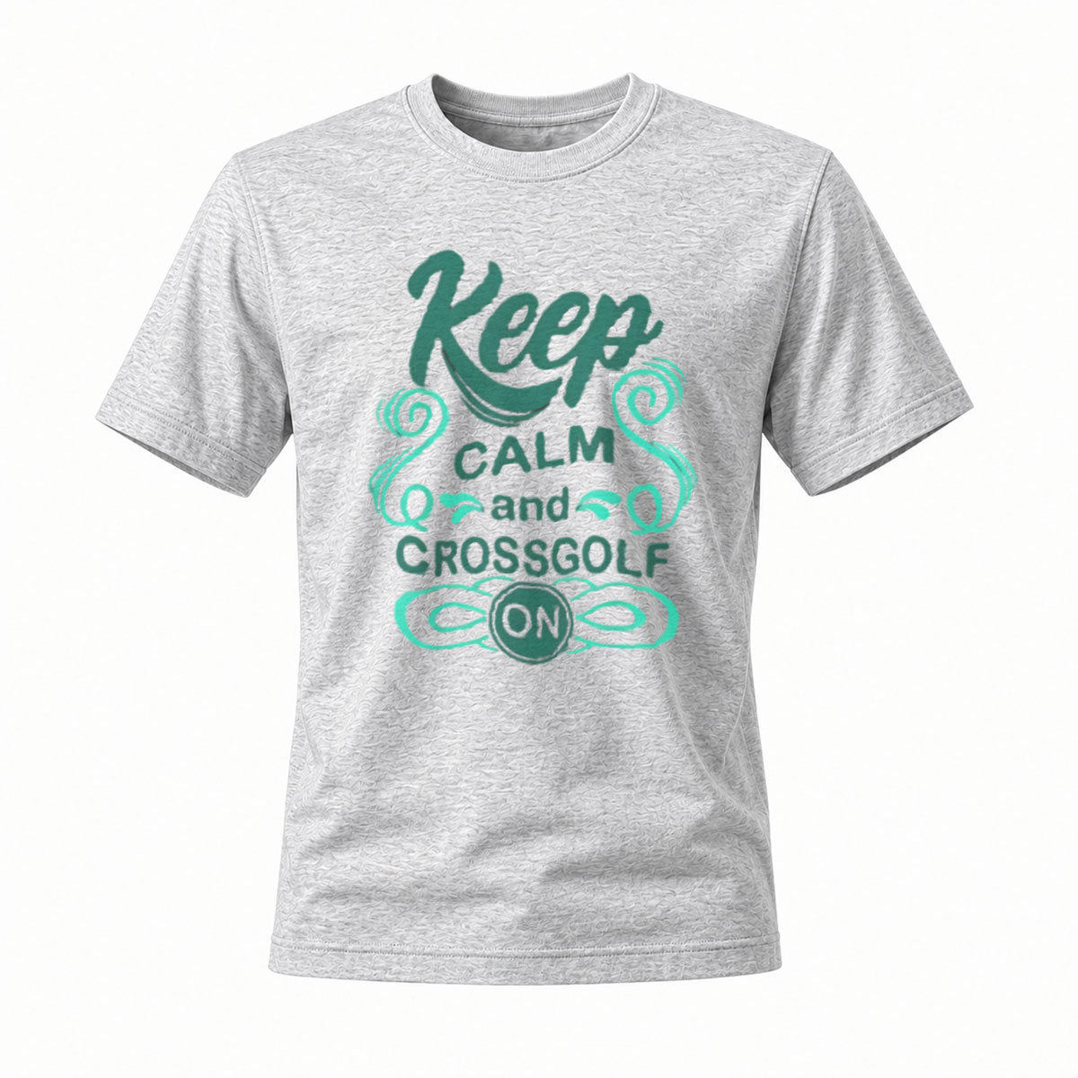 Keep Calm and Crossgolf On T-Shirt Men Women Casual Wear Gift - Image 3