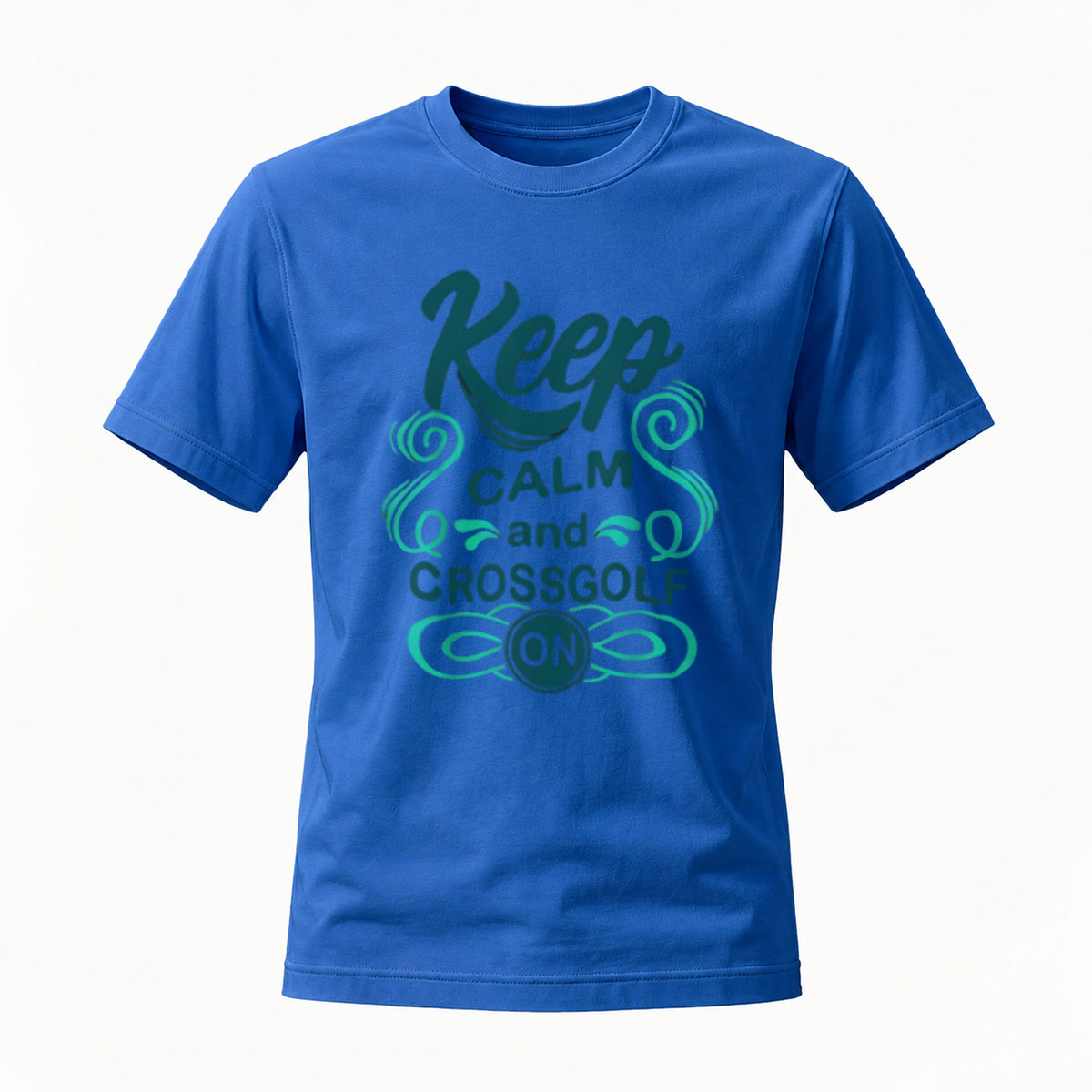 Keep Calm and Crossgolf On T-Shirt Men Women Casual Wear Gift - Image 4