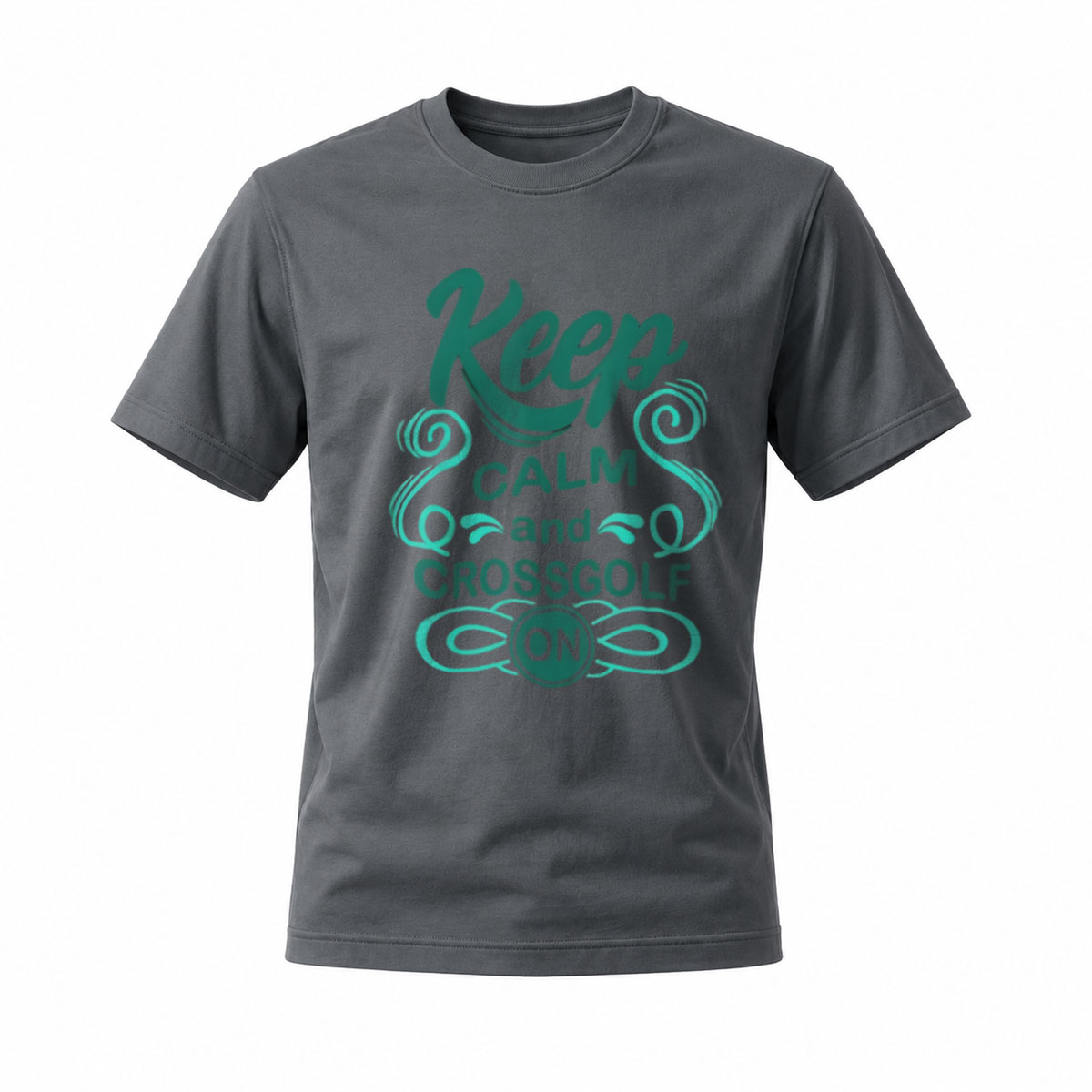 Keep Calm and Crossgolf On T-Shirt Men Women Casual Wear Gift - Image 6