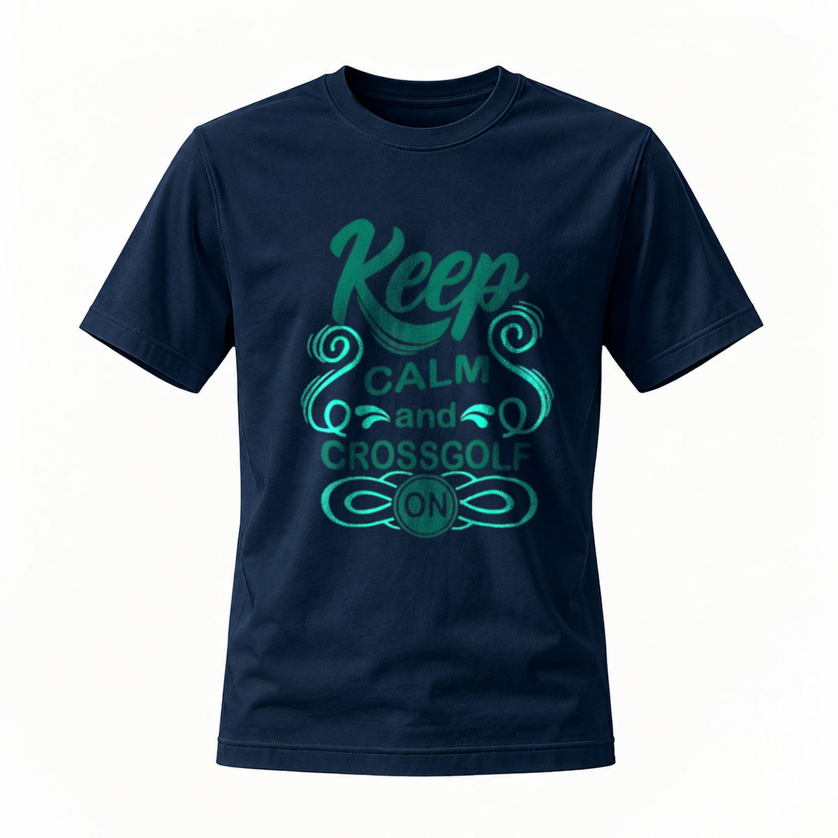 Keep Calm and Crossgolf On T-Shirt Men Women Casual Wear Gift - Image 7