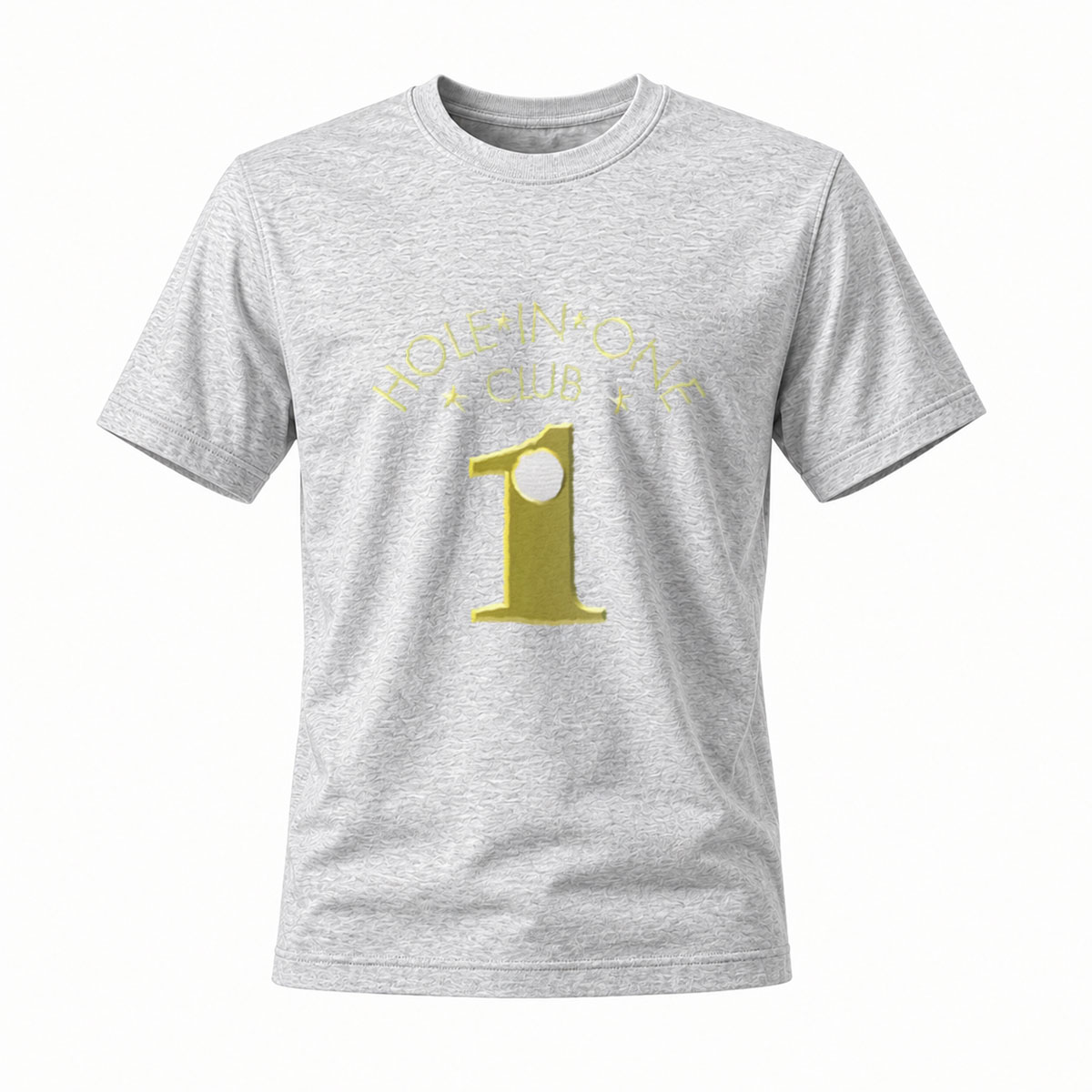 Hole In One Club Golf Shirt Men Women Black Gold Design Gift - Image 3