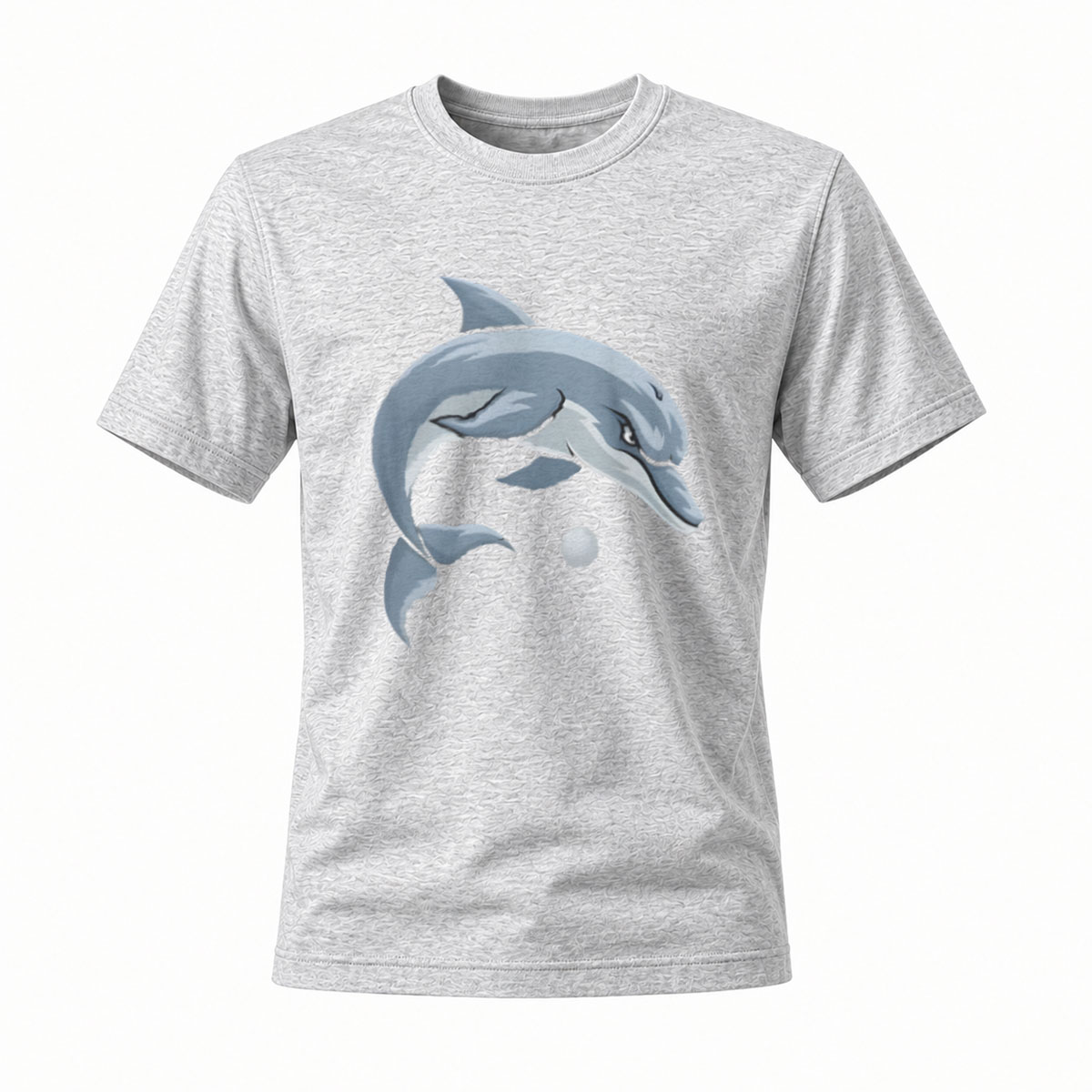Dolphin Print Men's T-Shirt Ocean Animal Design Gift - Image 3