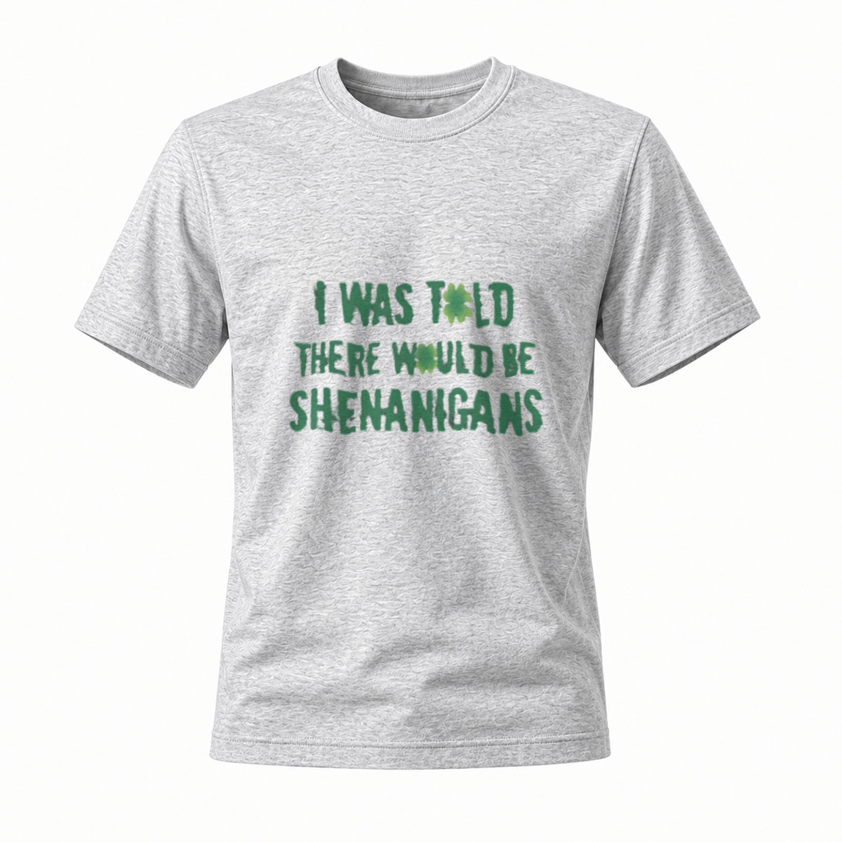 I Was Told There Would Be Shenanigans T-Shirt Men's St Patrick's Day Fun Shirt - Image 3