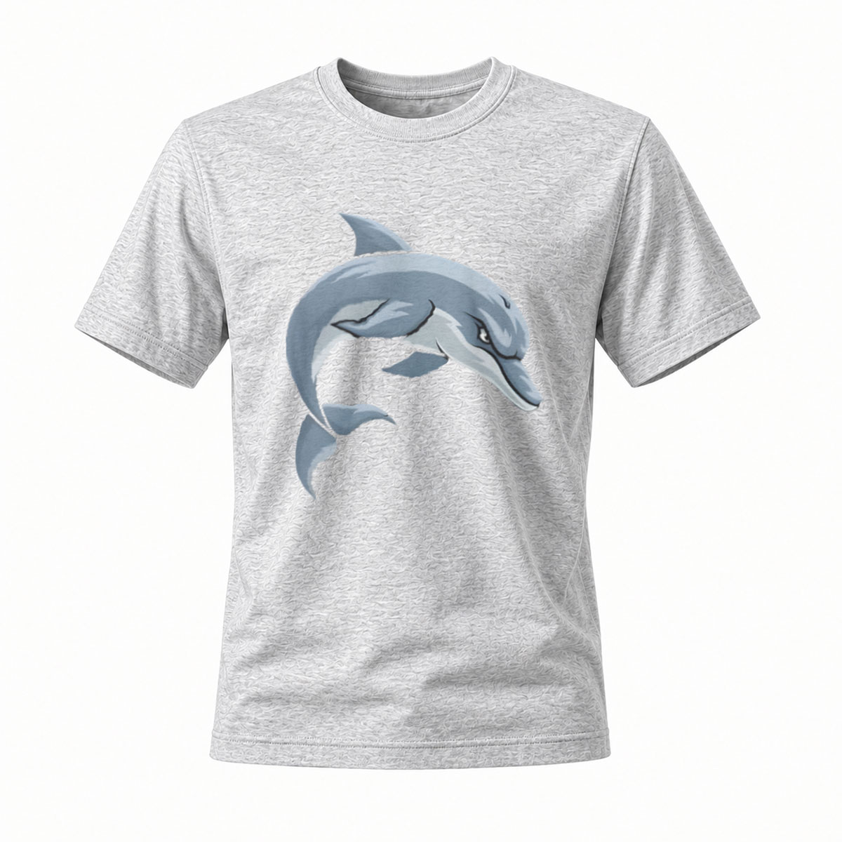 Dolphin Print Men's T-Shirt Ocean Animal Design Gift - Image 3