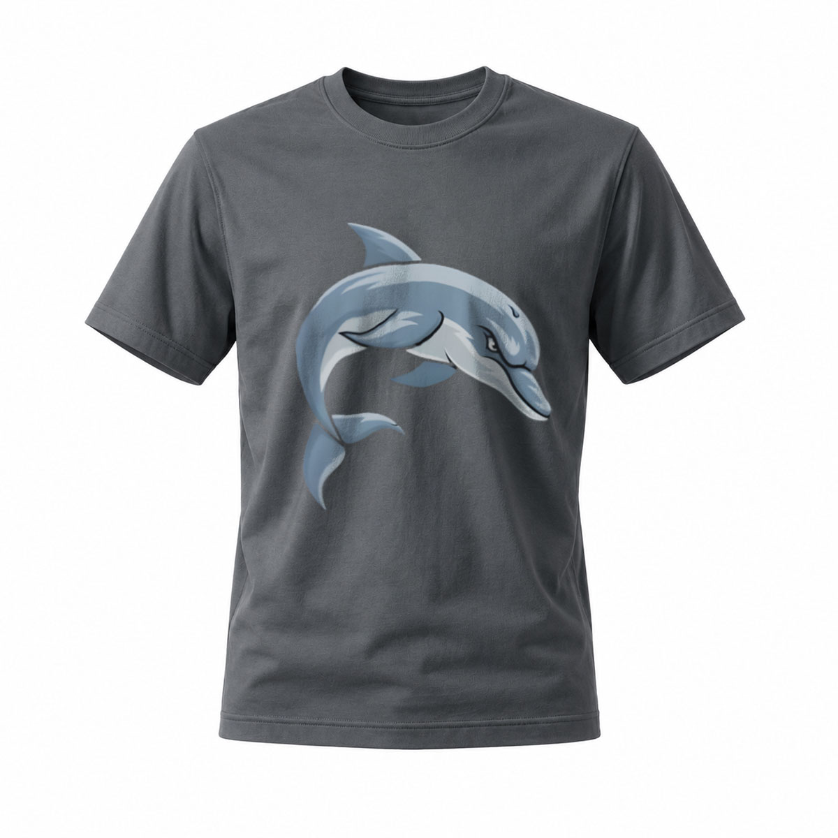 Dolphin Print Men's T-Shirt Ocean Animal Design Gift - Image 6
