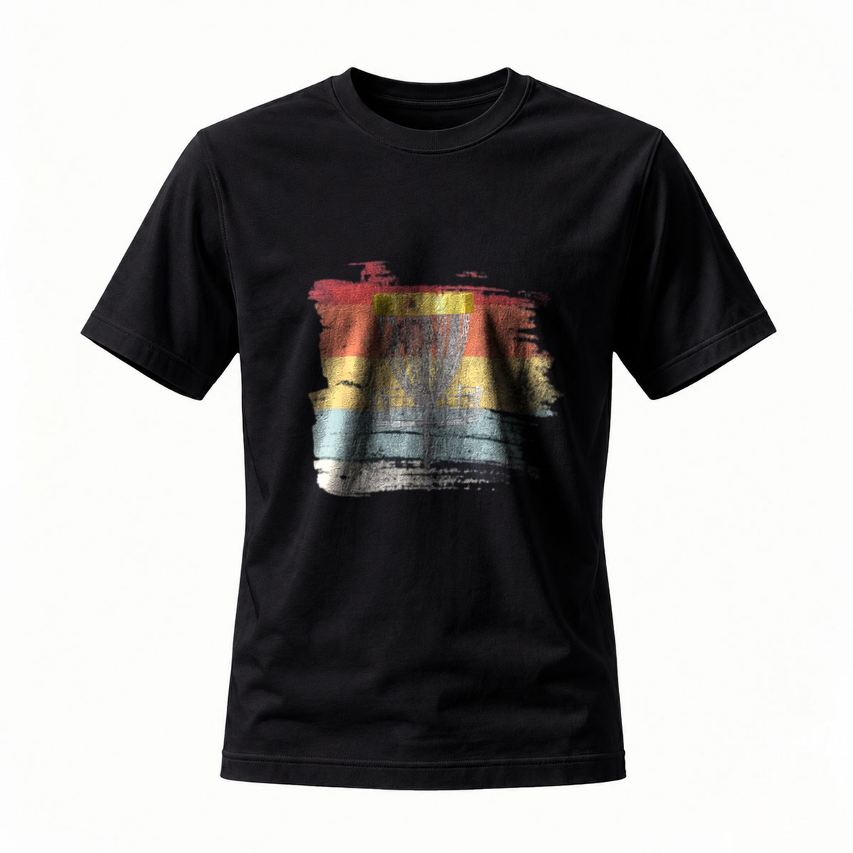 Abstract Art Print Men's T-Shirt Fashion Casual Wear