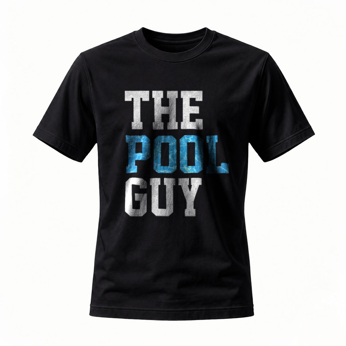 The Pool Guy T-Shirt Men's Casual Wear Swimming Fun Gift