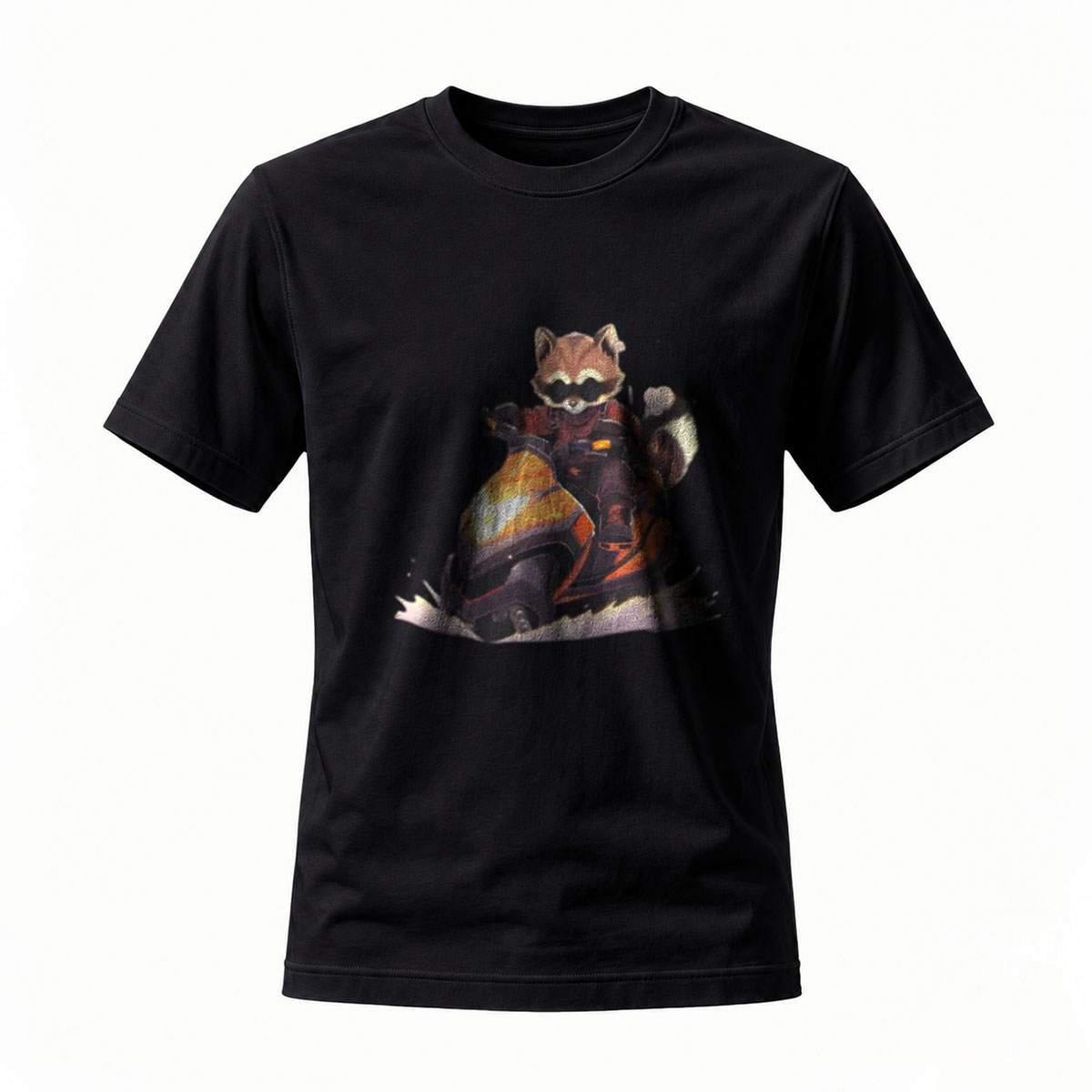 Rocket Raccoon Marvel Hero Men's T-Shirt Casual Wear Gift