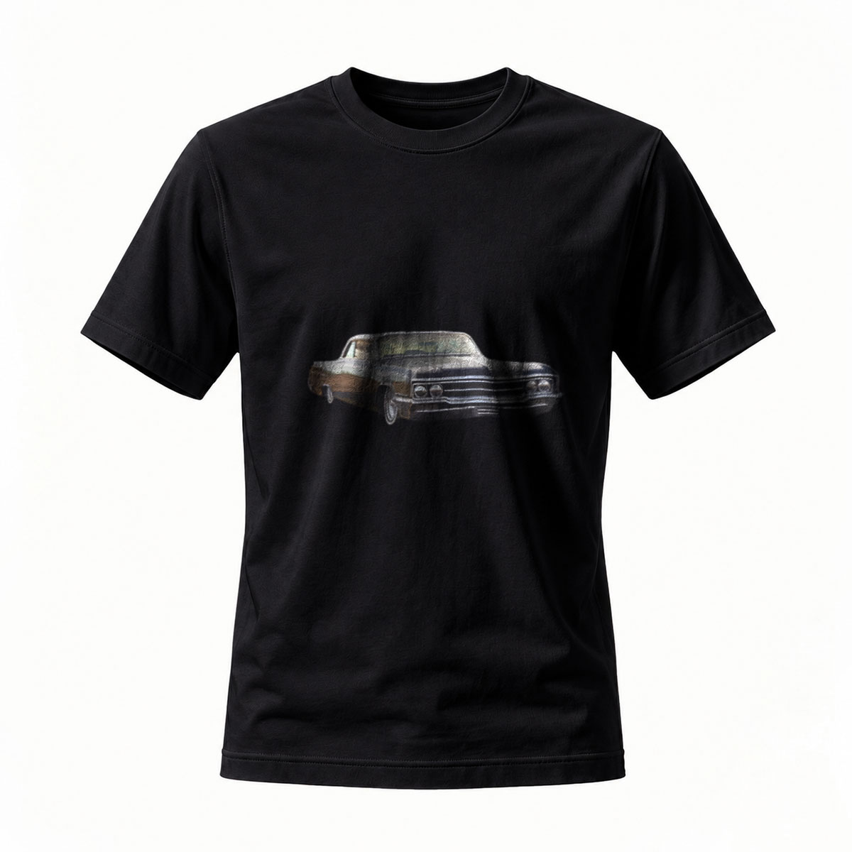 Classic Car Print Men's T-Shirt Vintage Auto Design
