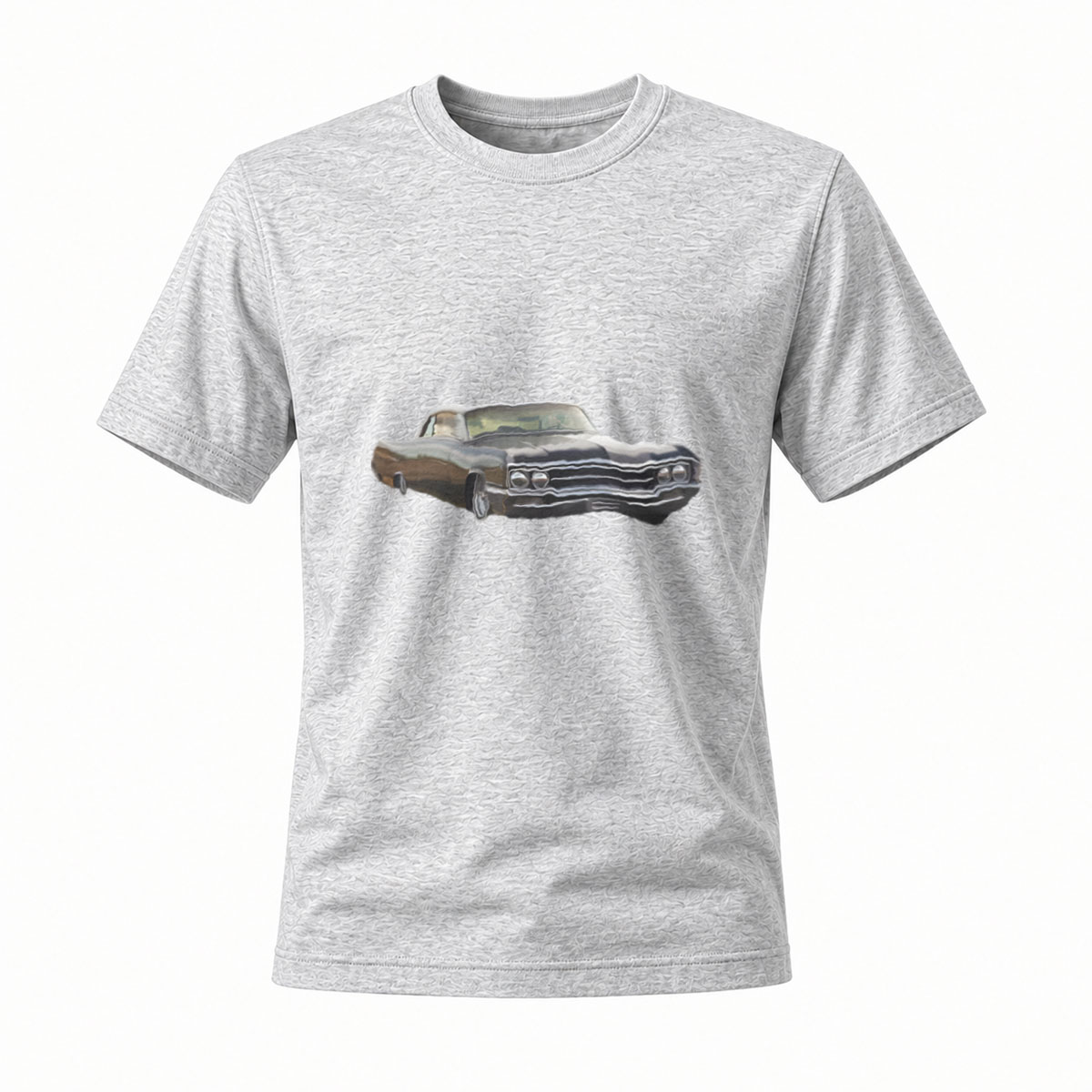 Classic Car Print Men's T-Shirt Vintage Auto Design - Image 3