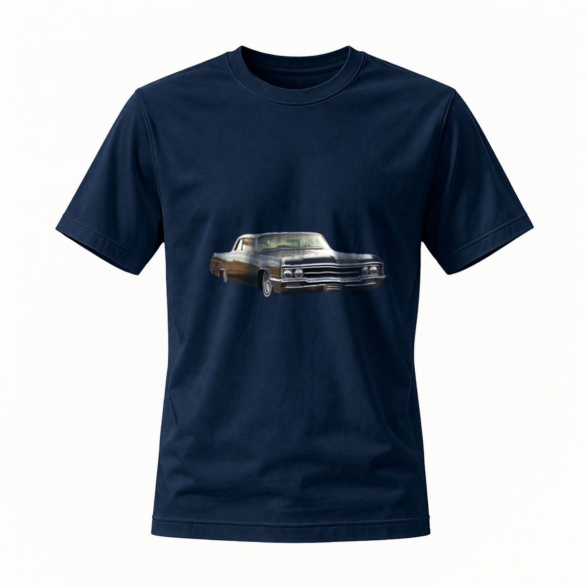 Classic Car Print Men's T-Shirt Vintage Auto Design - Image 7