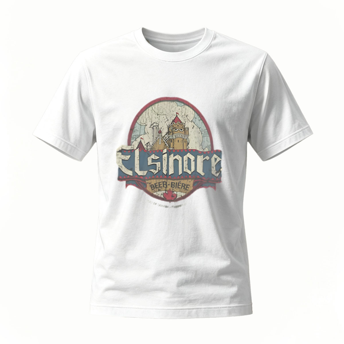 Eishofe Beer Label Vintage Logo Men's T-Shirt - Image 2