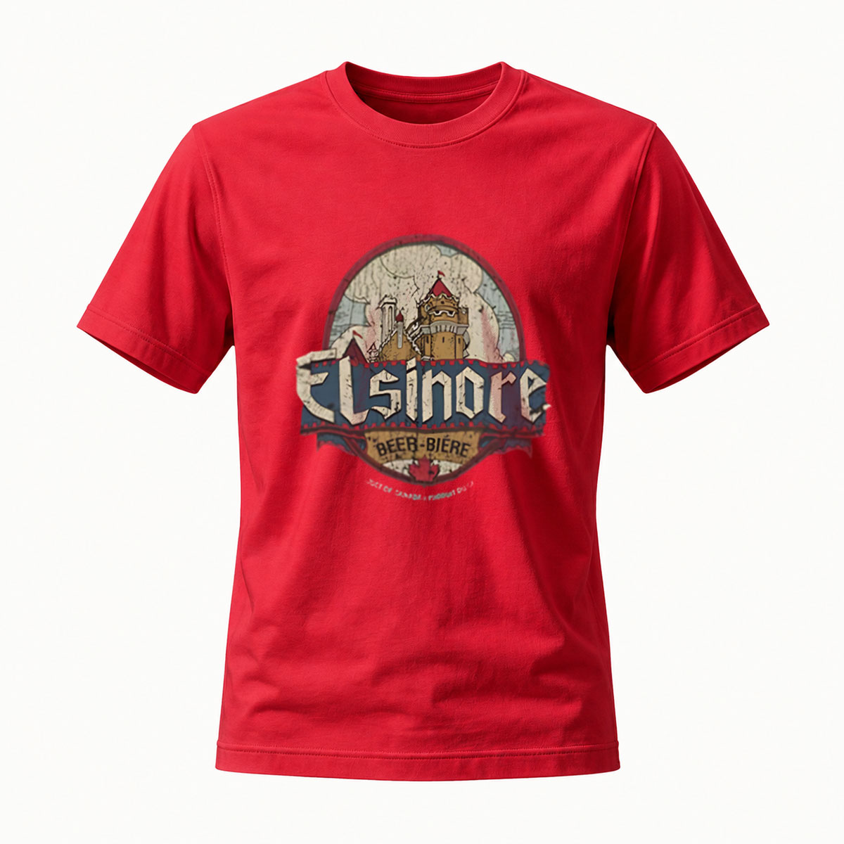 Eishofe Beer Label Vintage Logo Men's T-Shirt - Image 5