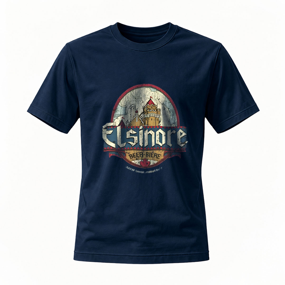 Eishofe Beer Label Vintage Logo Men's T-Shirt - Image 7