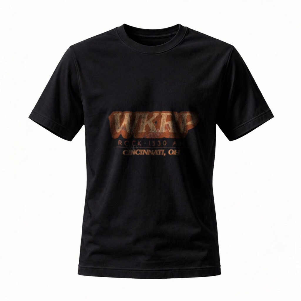 WKRP Rock 1530 AM Cincinnati OH Men's T-Shirt