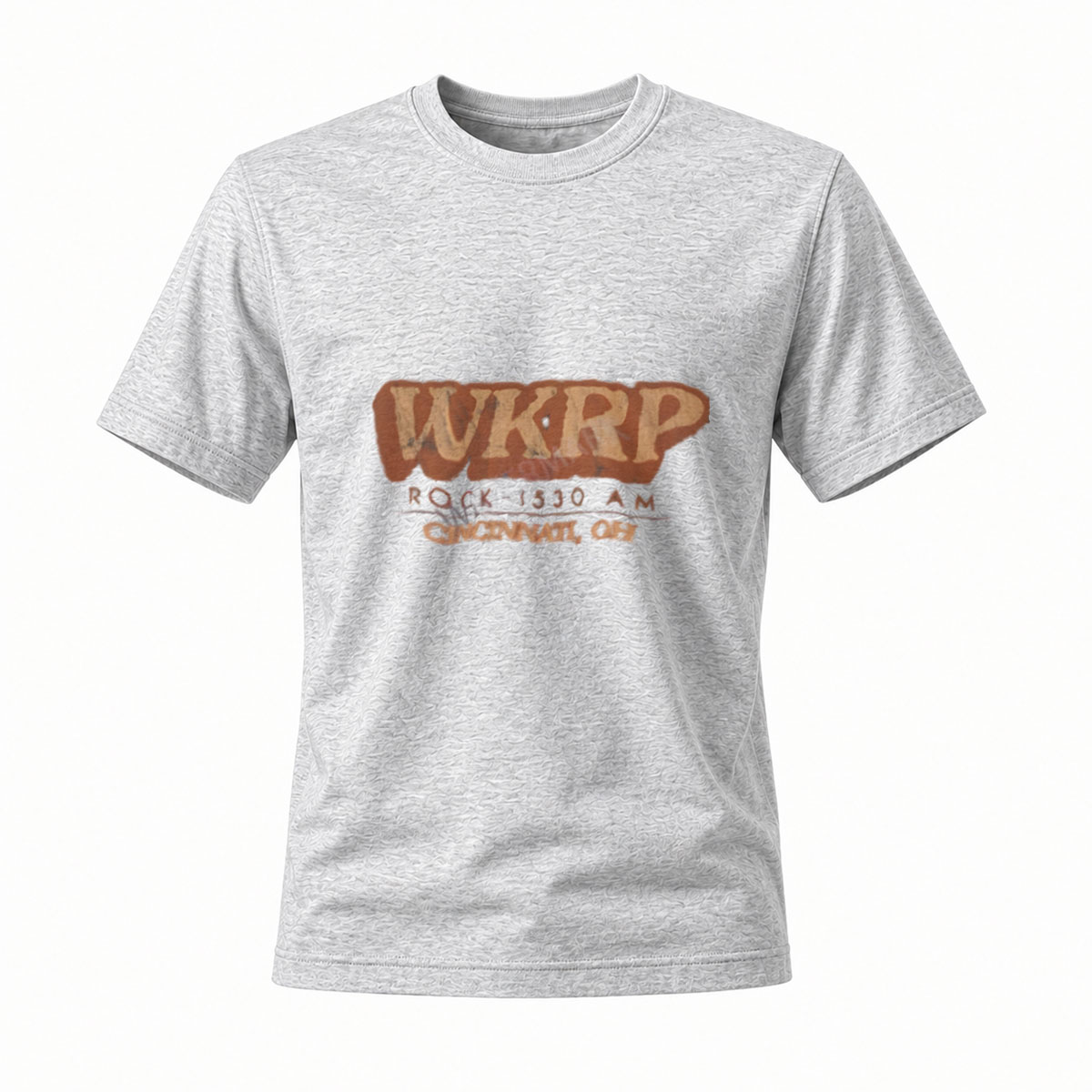 WKRP Rock 1530 AM Cincinnati OH Men's T-Shirt - Image 3