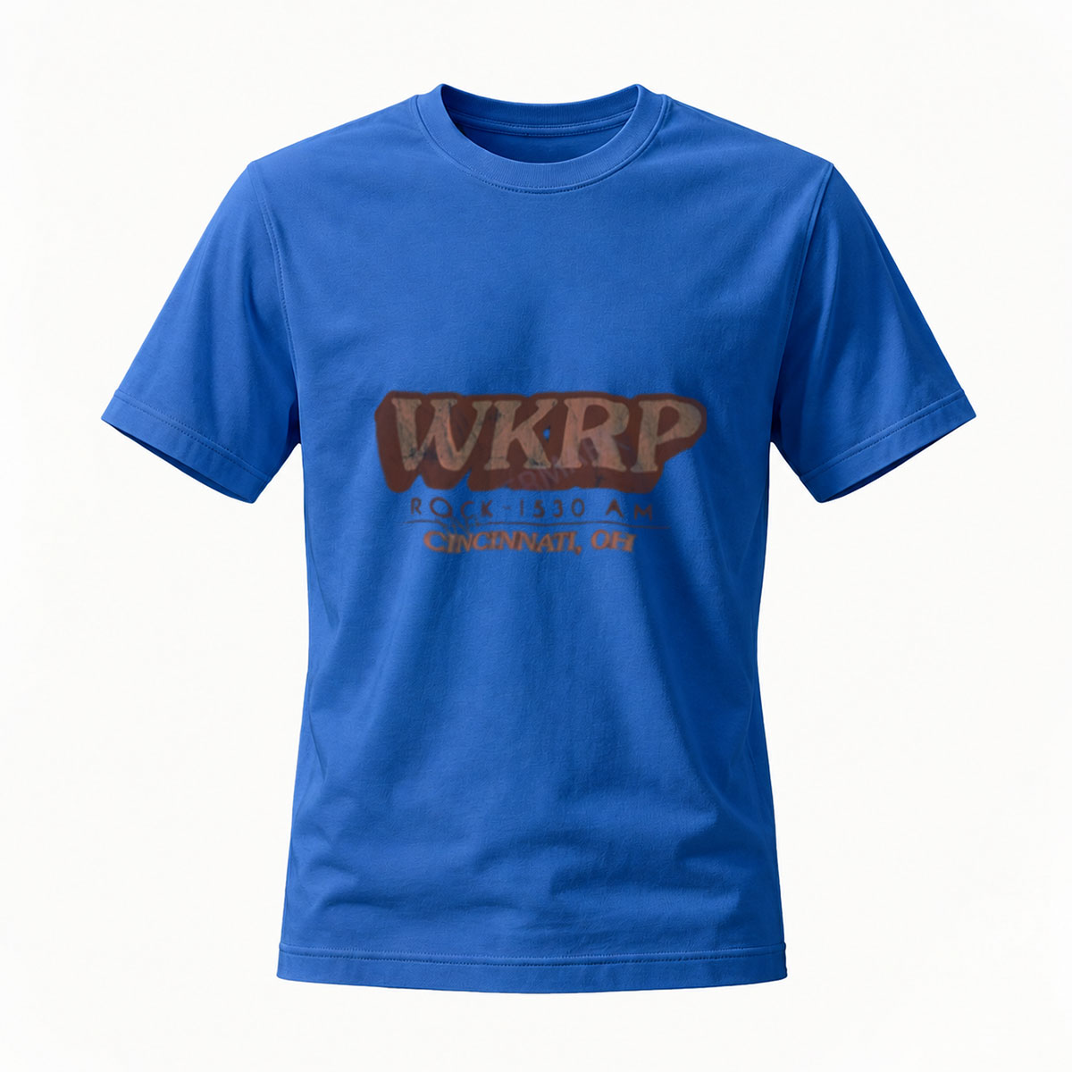 WKRP Rock 1530 AM Cincinnati OH Men's T-Shirt - Image 4