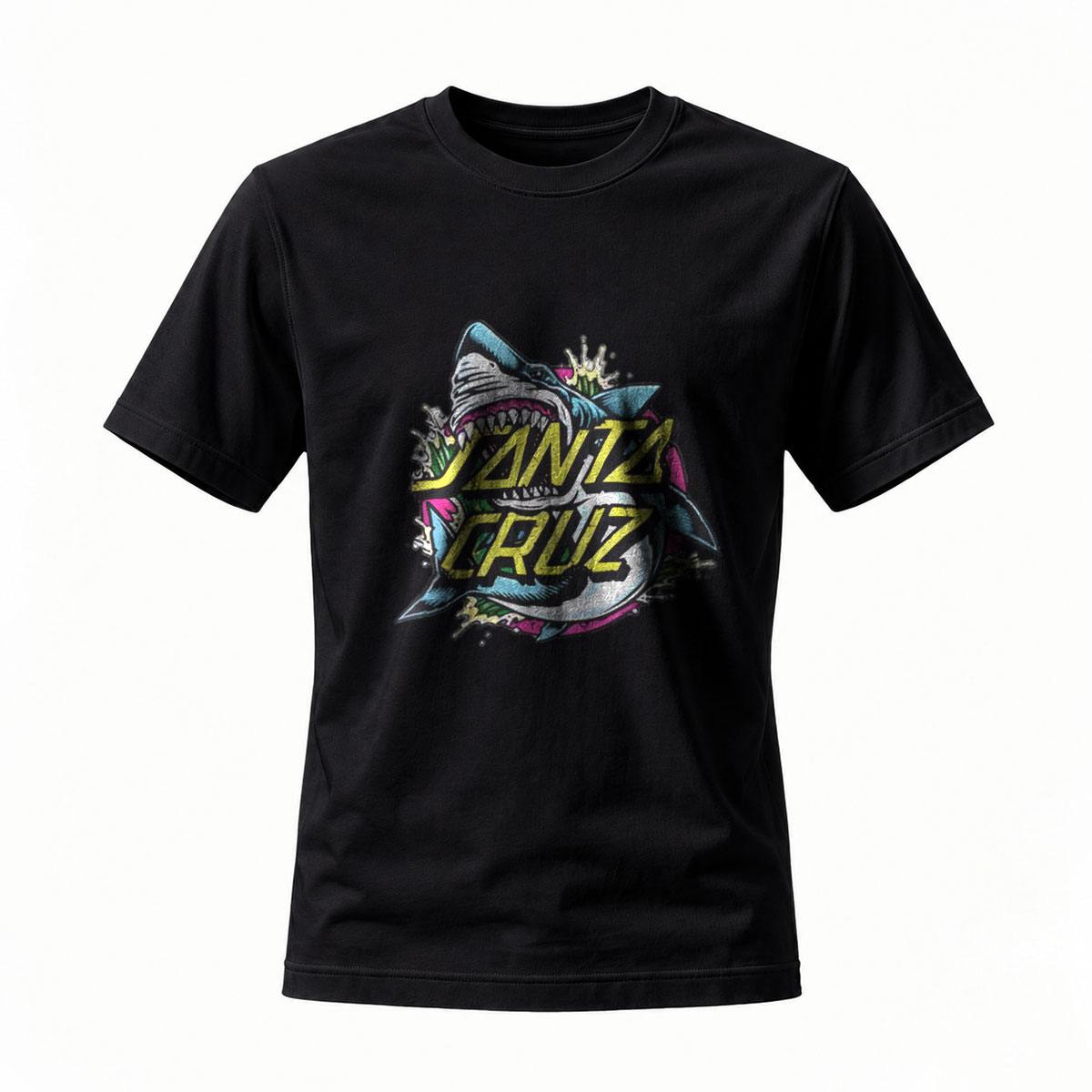 San Diego Shark Graphic Men's T-Shirt Summer Casual Wear