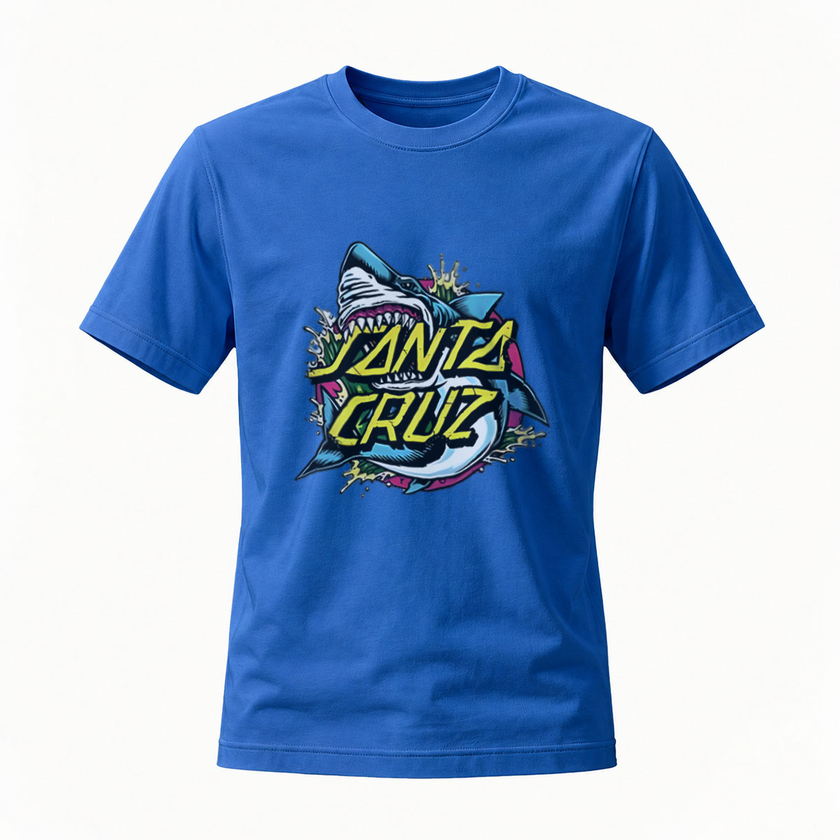 San Diego Shark Graphic Men's T-Shirt Summer Casual Wear - Image 4