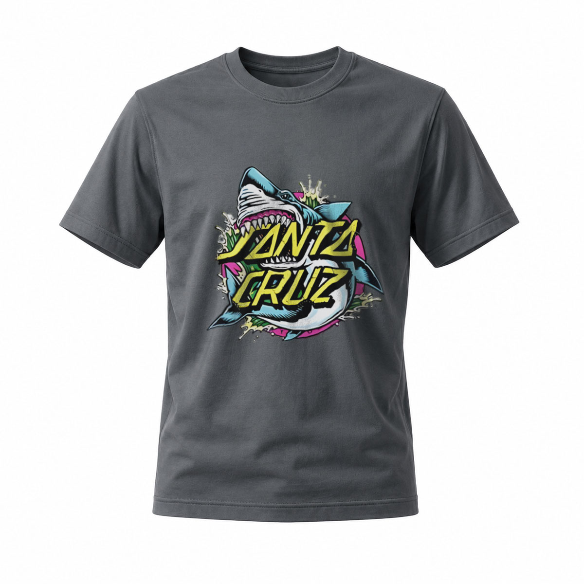 San Diego Shark Graphic Men's T-Shirt Summer Casual Wear - Image 6