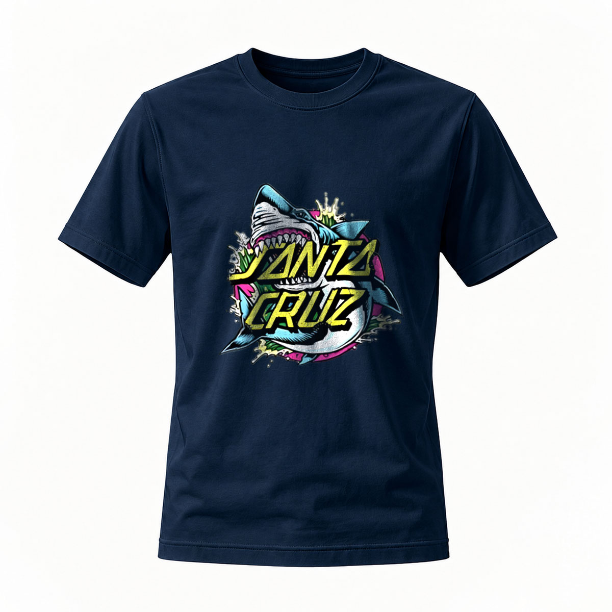 San Diego Shark Graphic Men's T-Shirt Summer Casual Wear - Image 7