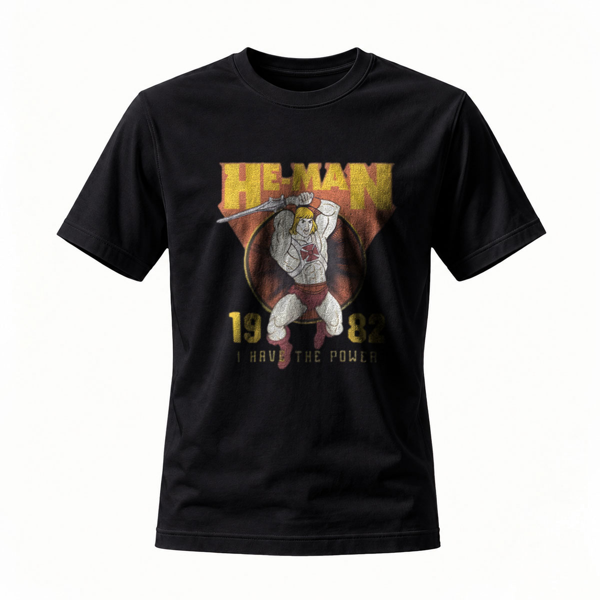 He Man 1982 I Have The Power T-Shirt Men's Classic Retro Design