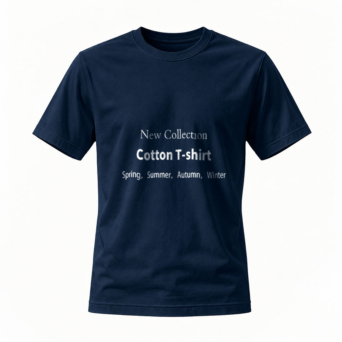 Cotton T-shirt New Collection Spring Summer Autumn Winter Men's Women's Casual Wear - Image 7