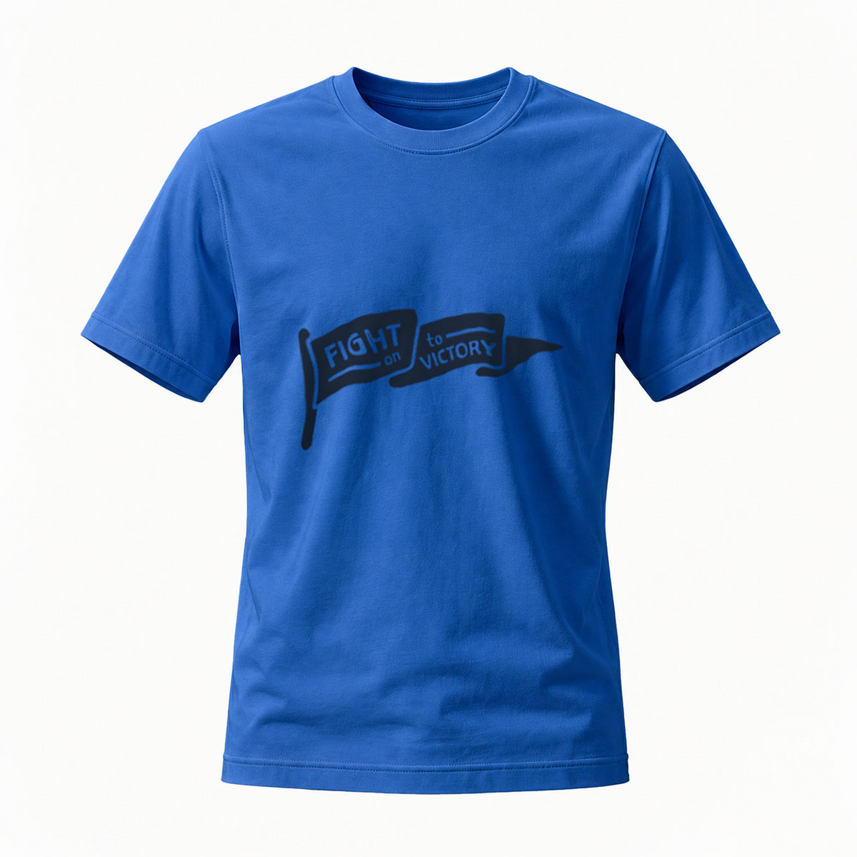 Fight to Victory Men's T-Shirt Black Sporty Design - Image 4