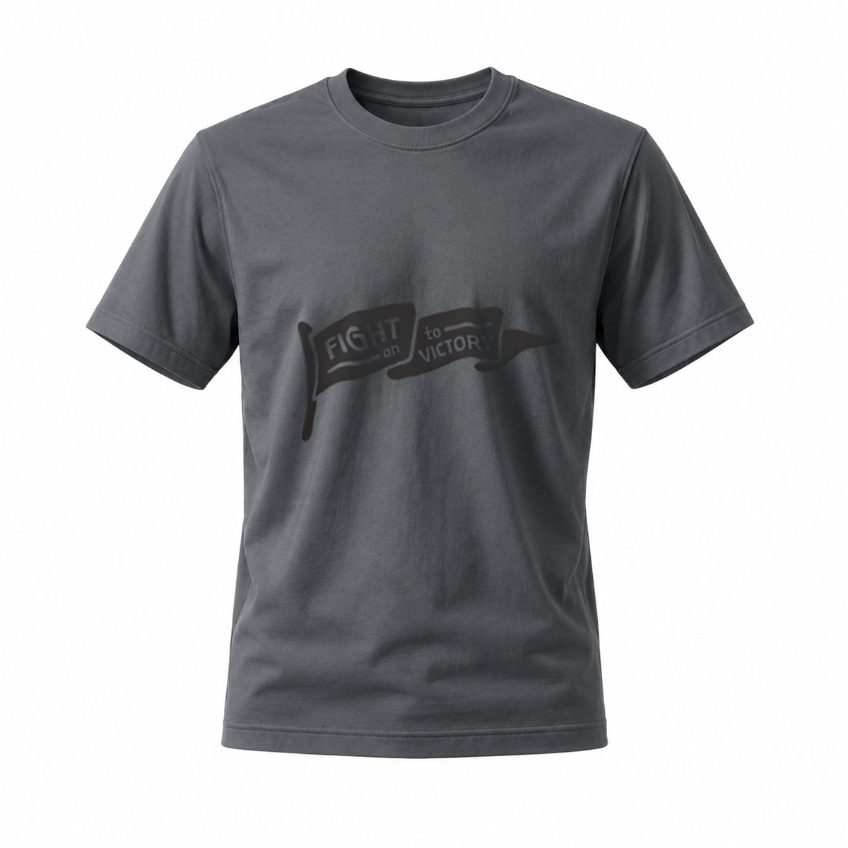 Fight to Victory Men's T-Shirt Black Sporty Design - Image 6
