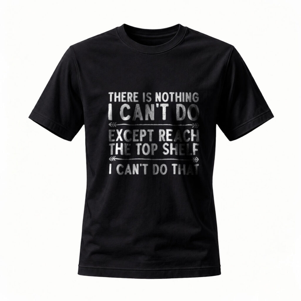 There Is Nothing I Cant Do Except Reach The Top Shelf Men's T-Shirt