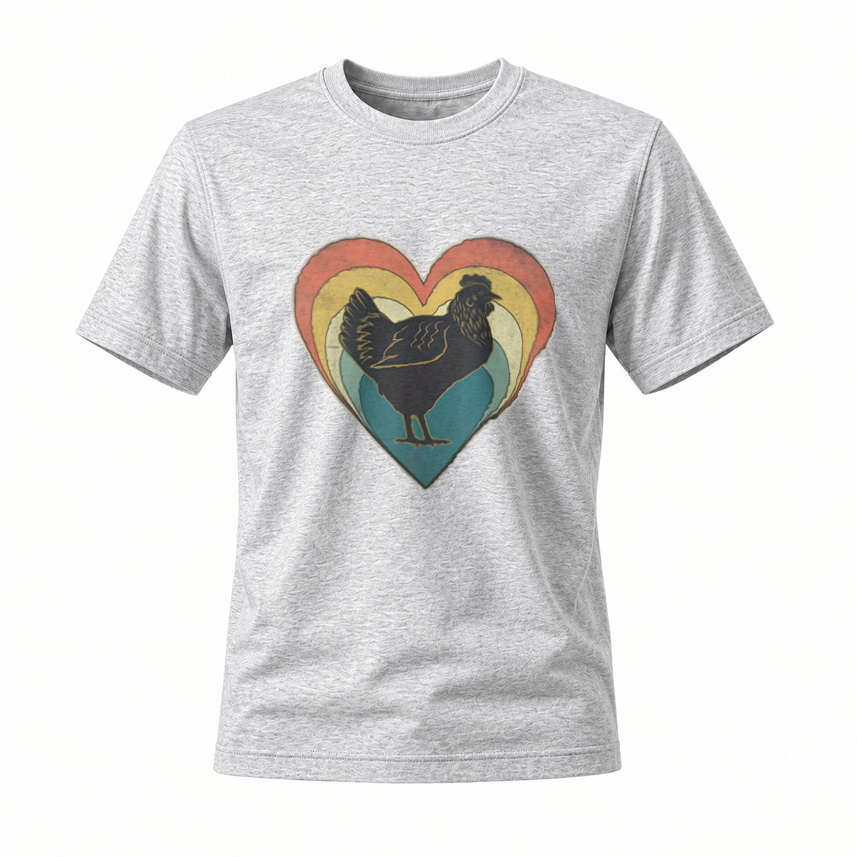 Heart Doves Love Bird T-Shirt Men's Casual Wear Gift - Image 3