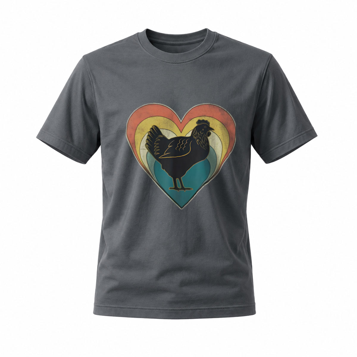 Heart Doves Love Bird T-Shirt Men's Casual Wear Gift - Image 6