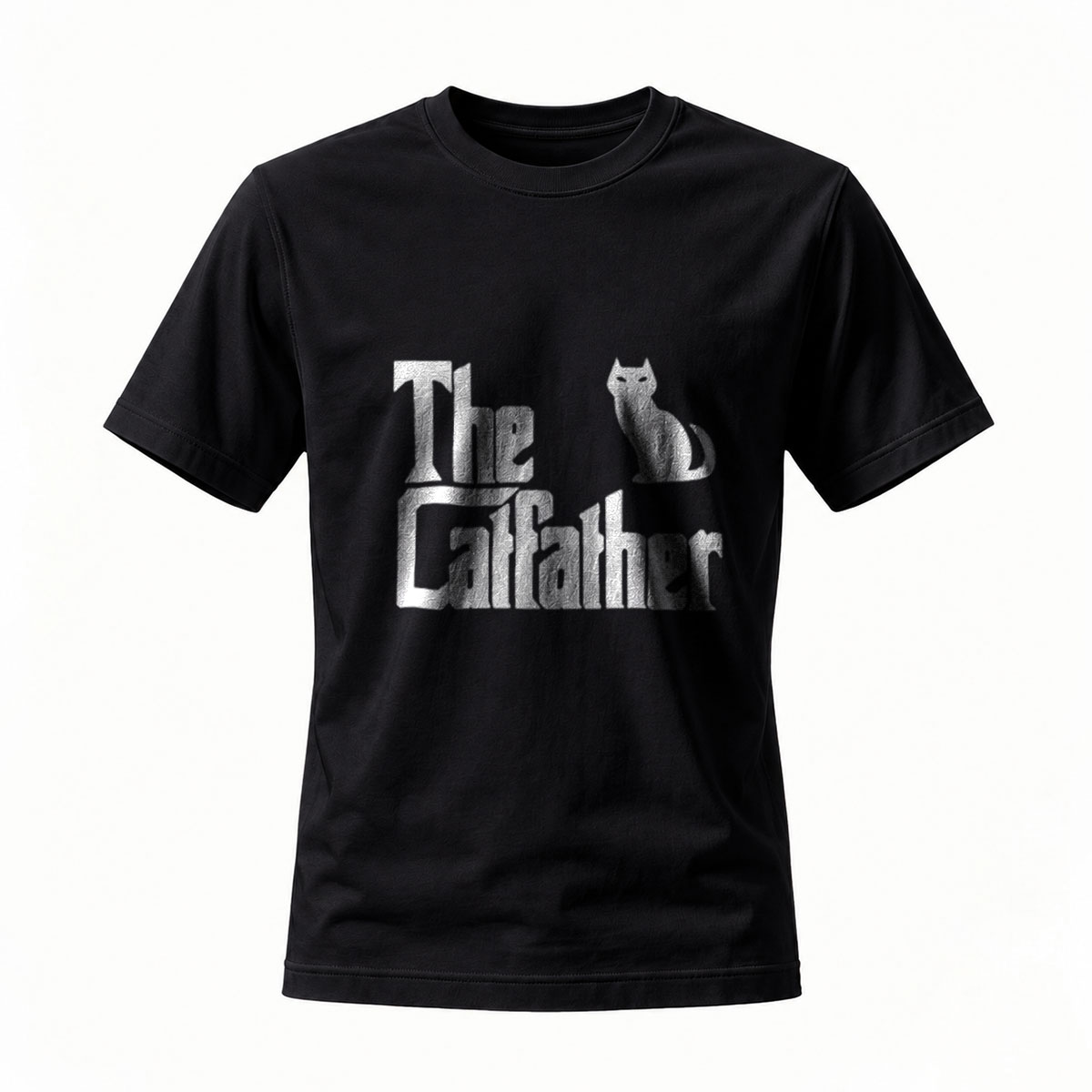 The Catfather Men's T-Shirt Funny Cat Lover Gift