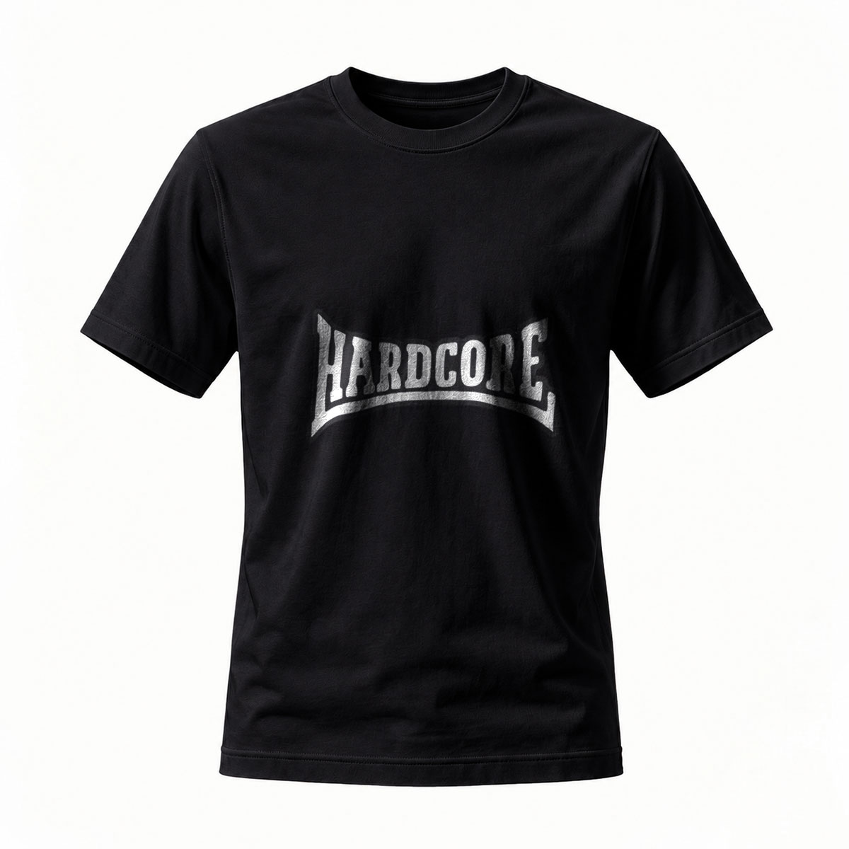 Hardcore Print Men's T-Shirt Streetwear Fashion Graphic Tee