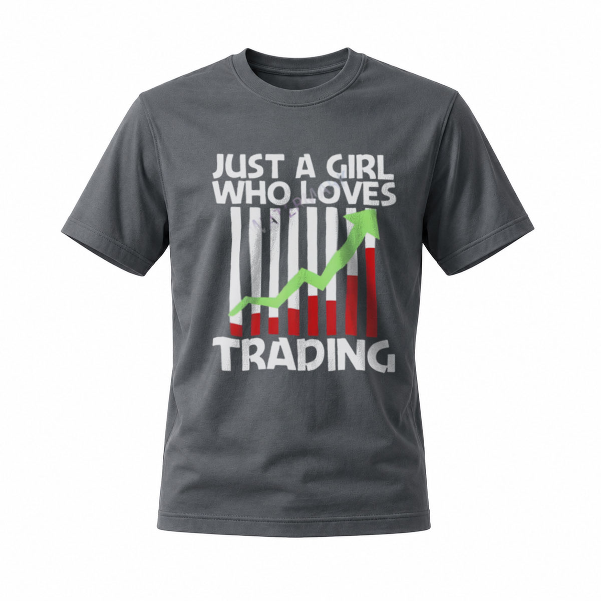 Just A Girl Who Loves Trading T-Shirt Women's Fashion Gift - Image 6