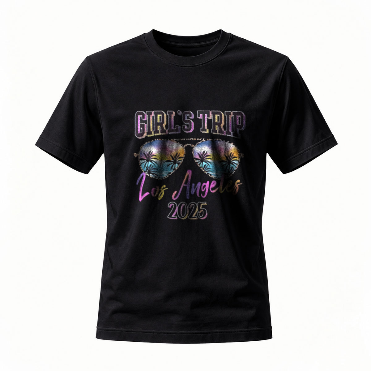 Girls Trip Los Angeles 2025 Sunglasses Print T-Shirt