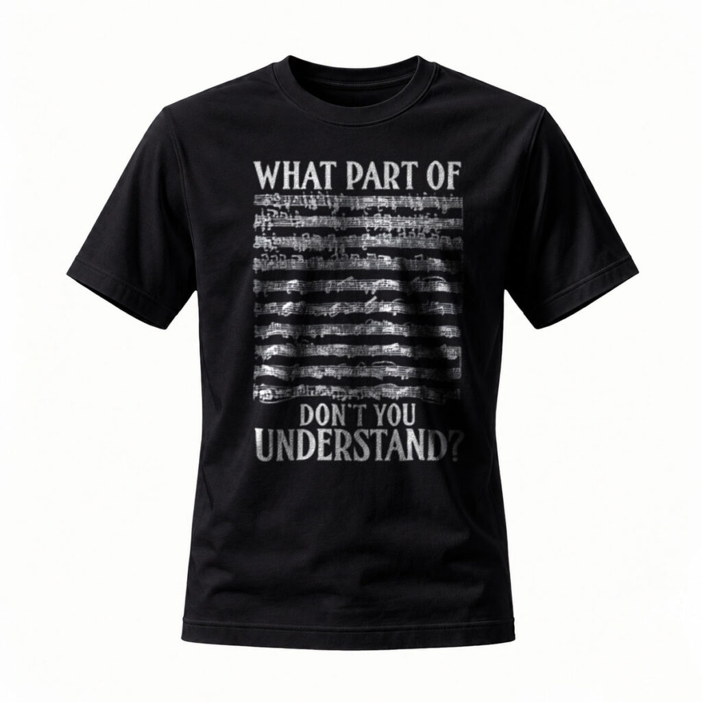 What Part of Music Don't You Understand Men's T-Shirt