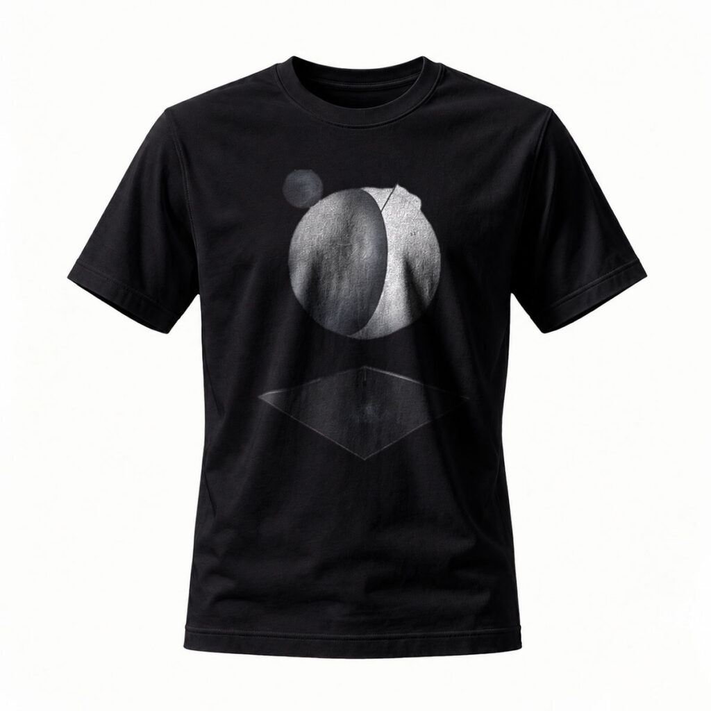 Abstract Geometric Design Men's T-Shirt Modern Art Print