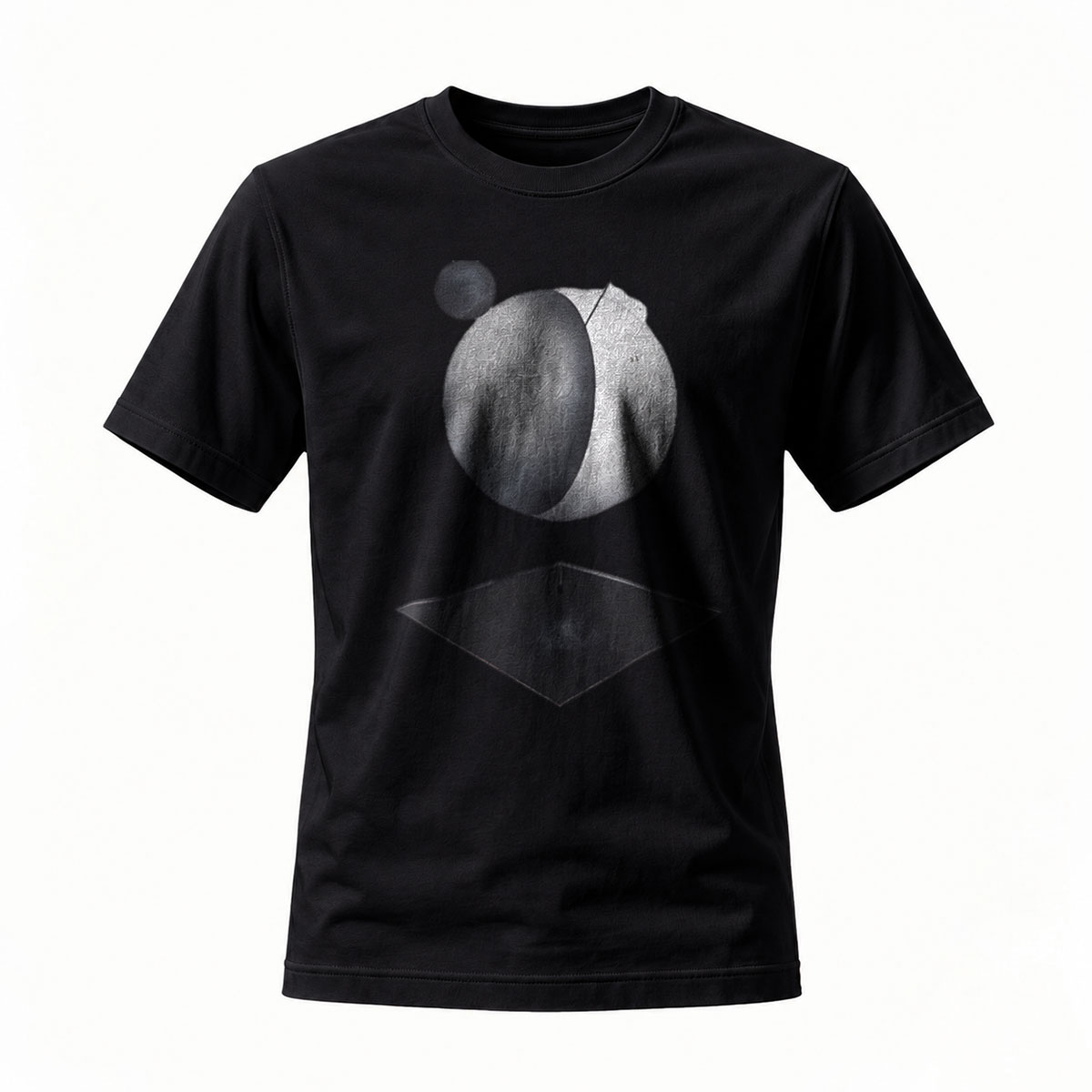 Abstract Geometric Design Men's T-Shirt Modern Art Print