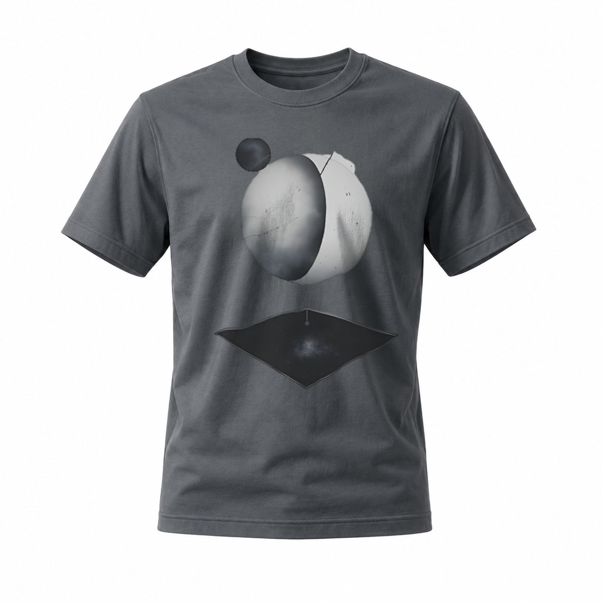 Abstract Geometric Design Men's T-Shirt Modern Art Print - Image 6