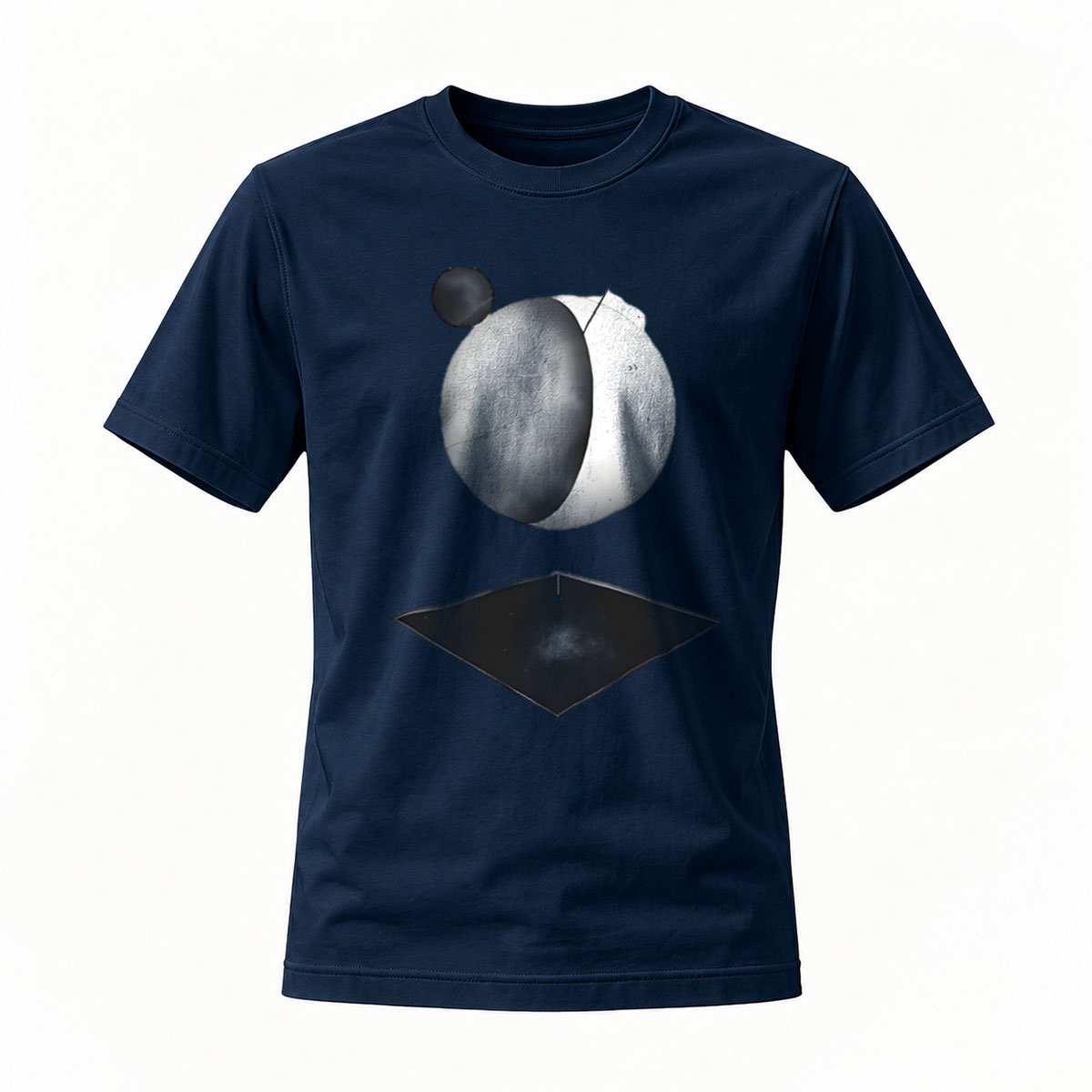 Abstract Geometric Design Men's T-Shirt Modern Art Print - Image 7