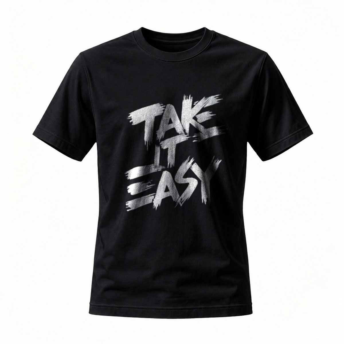 Take It Easy Graphic T-Shirt Men's Casual Streetwear Fashion