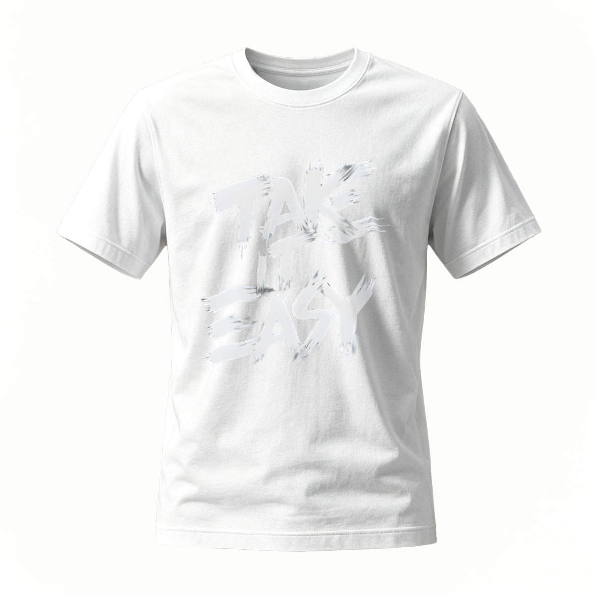 Take It Easy Graphic T-Shirt Men's Casual Streetwear Fashion - Image 2