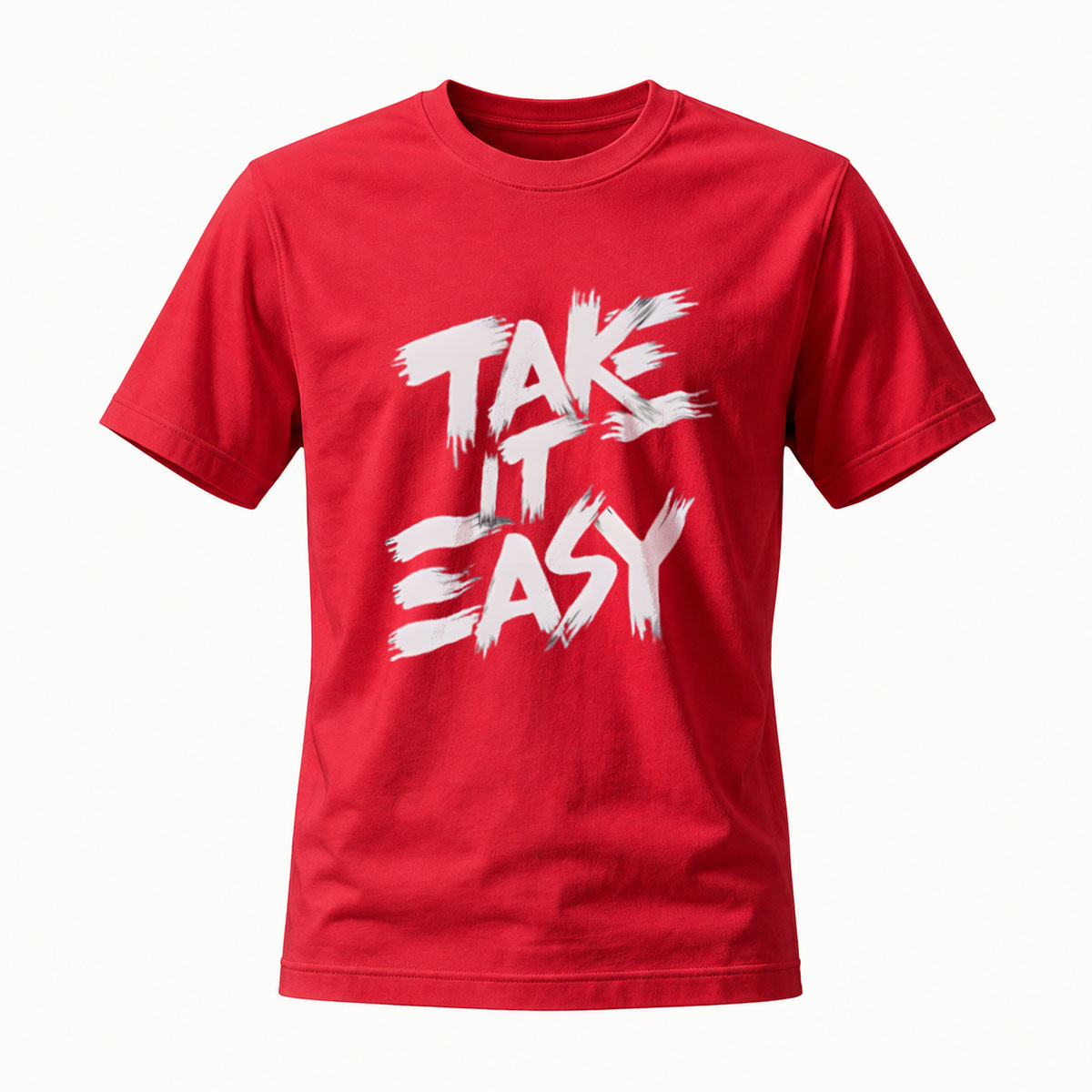 Take It Easy Graphic T-Shirt Men's Casual Streetwear Fashion - Image 5