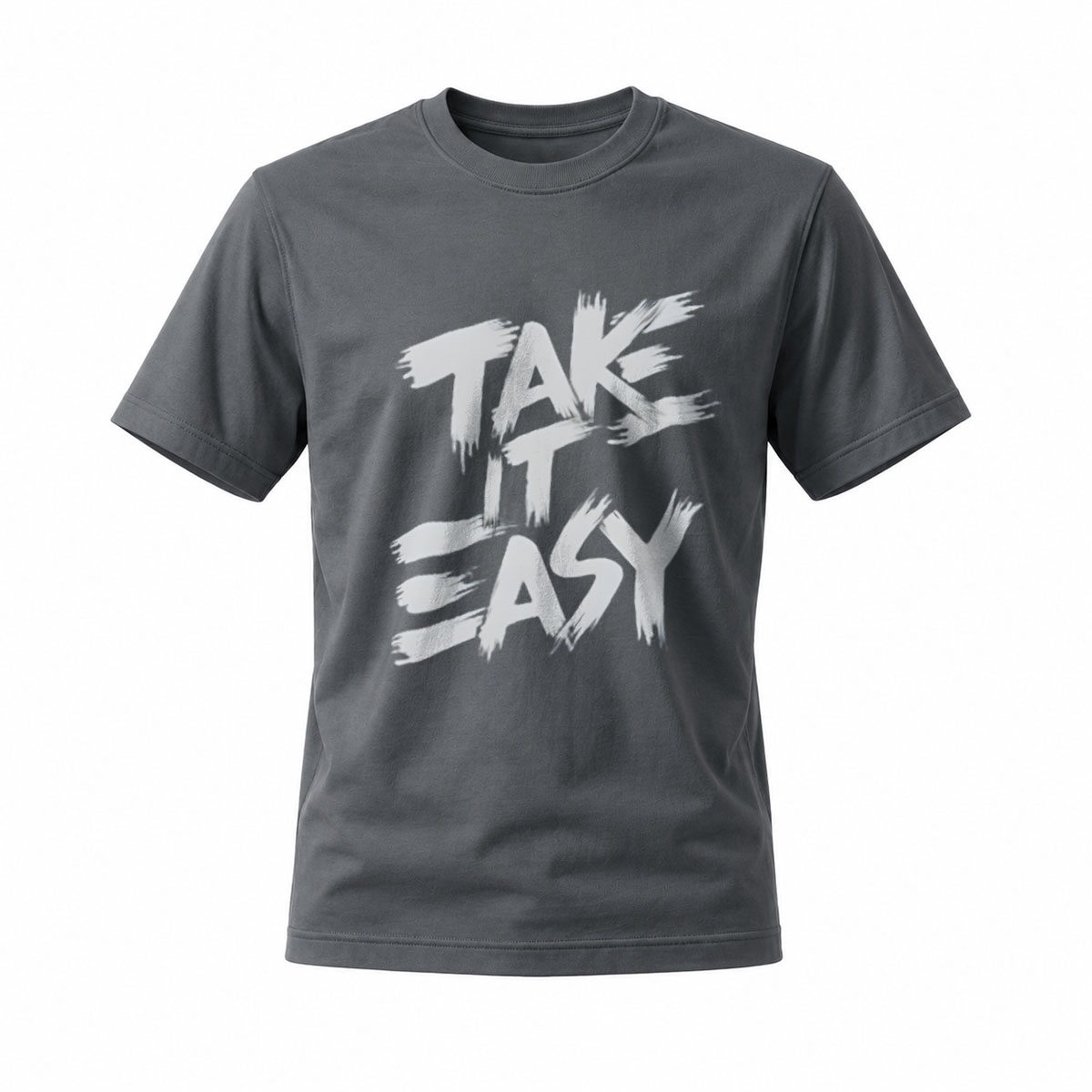 Take It Easy Graphic T-Shirt Men's Casual Streetwear Fashion - Image 6