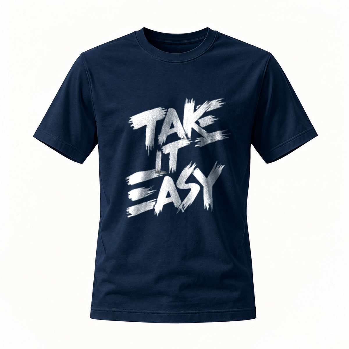 Take It Easy Graphic T-Shirt Men's Casual Streetwear Fashion - Image 7