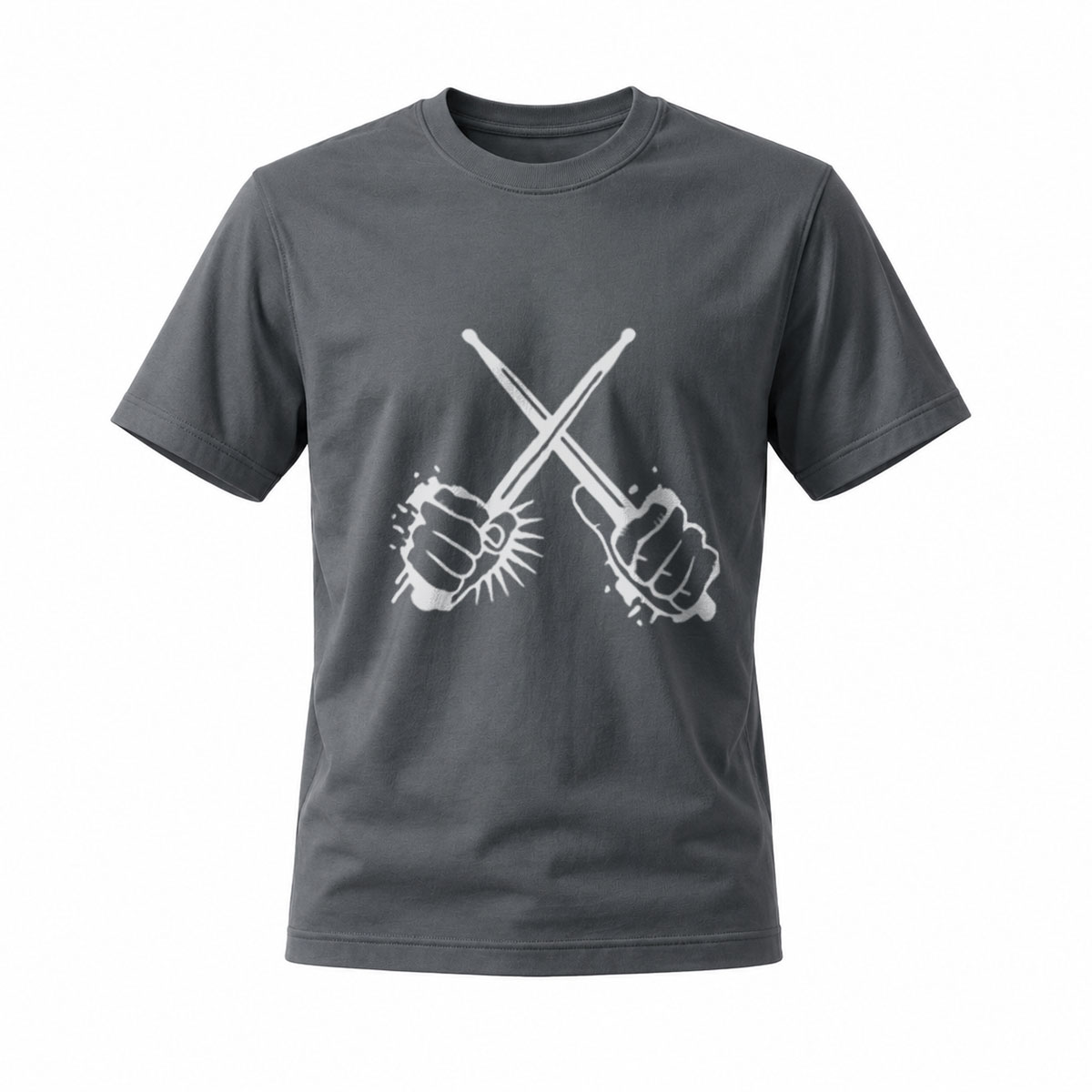 Crossed Knuckles T-Shirt Men's Streetwear Graphic Tee - Image 6